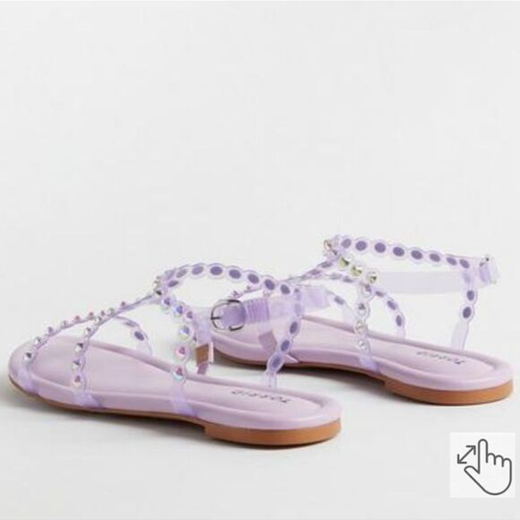 Torrid embellished jelly gladiator sandal - Picture 3 of 4